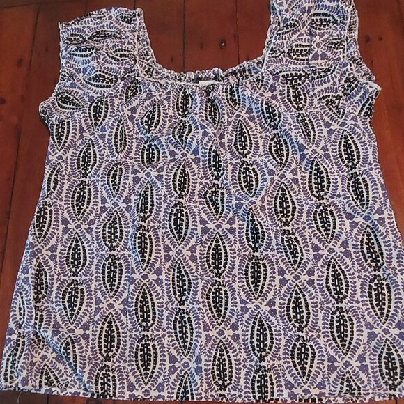 J. Crew 100% Cotton Short Sleeve Top - Picture 1 of 5